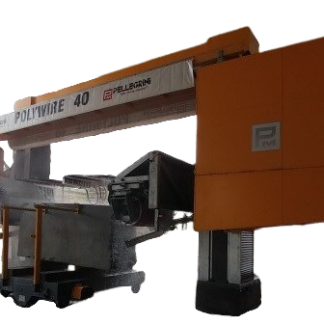 BLOCK CUTTING PELLEGRINI POLYWIRE 40