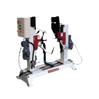 DOUBLE-SIDED ROD KNURLING MACHINE ZGD+CA CAMAM